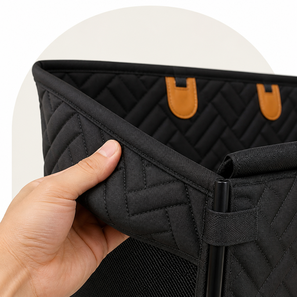 Hard Base & Rear Expanders Car Seat Cover (Large)