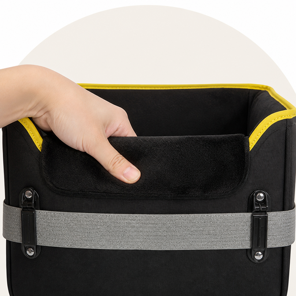 Patent Safe Buckles & Clip-On Leash Booster Seat