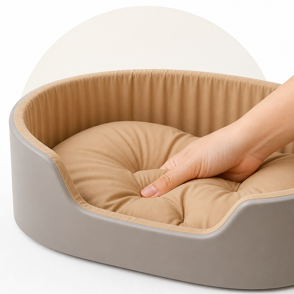 Four Seasons Thick Polyester Dog Bed