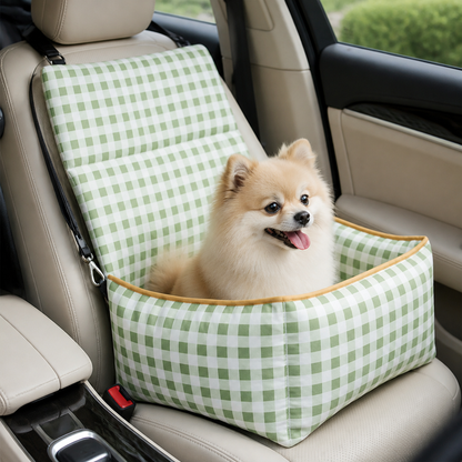 Breathable Polyester Travel Carrier (Safety Hook & Car Seat Fit)