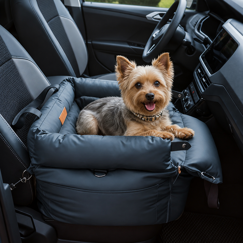 Chew-Resistant & Washable Dog Car Seat