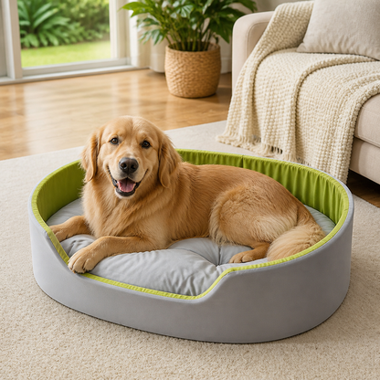 Four Seasons Thick Polyester Dog Bed