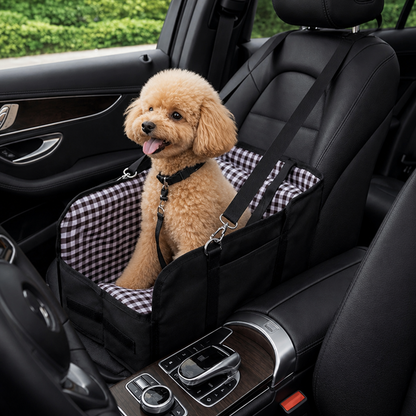 Safety Belt & Anti-Collapse Dog Booster Seat