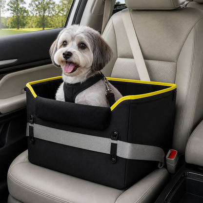 Patent Safe Buckles & Clip-On Leash Booster Seat