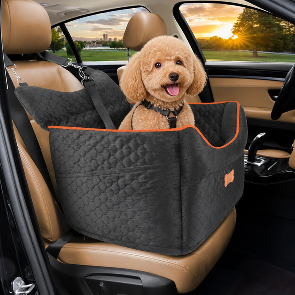 Elevated Removable & Washable Car Booster Seat