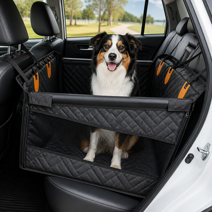Hard Base & Rear Expanders Car Seat Cover (Large)