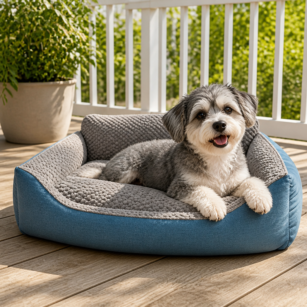 Plush High-Back & Thick Padding Pet Sofa Bed