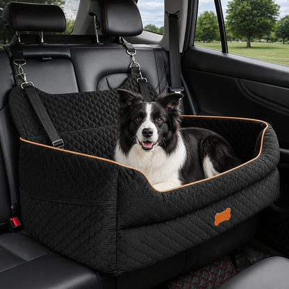 Thick Padded Dog Booster Seat (Removable & Washable Cover)