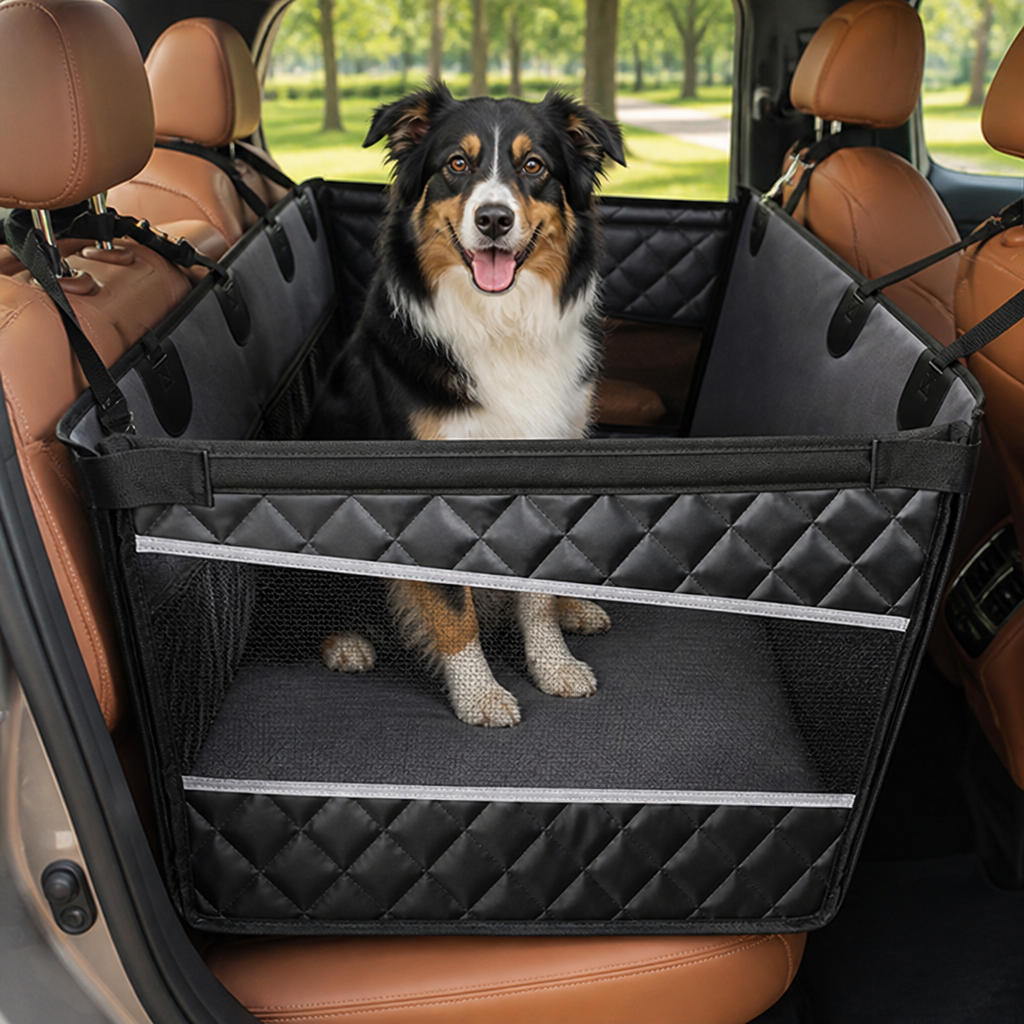 Oxford Fabric & Machine-Washable Car Seat Extender (Storage Pocket)