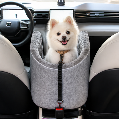 Buckle-Secure & Portable Polyester Pet Car Seat