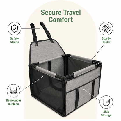 Seat-Belted Removable Cushion Booster Seat