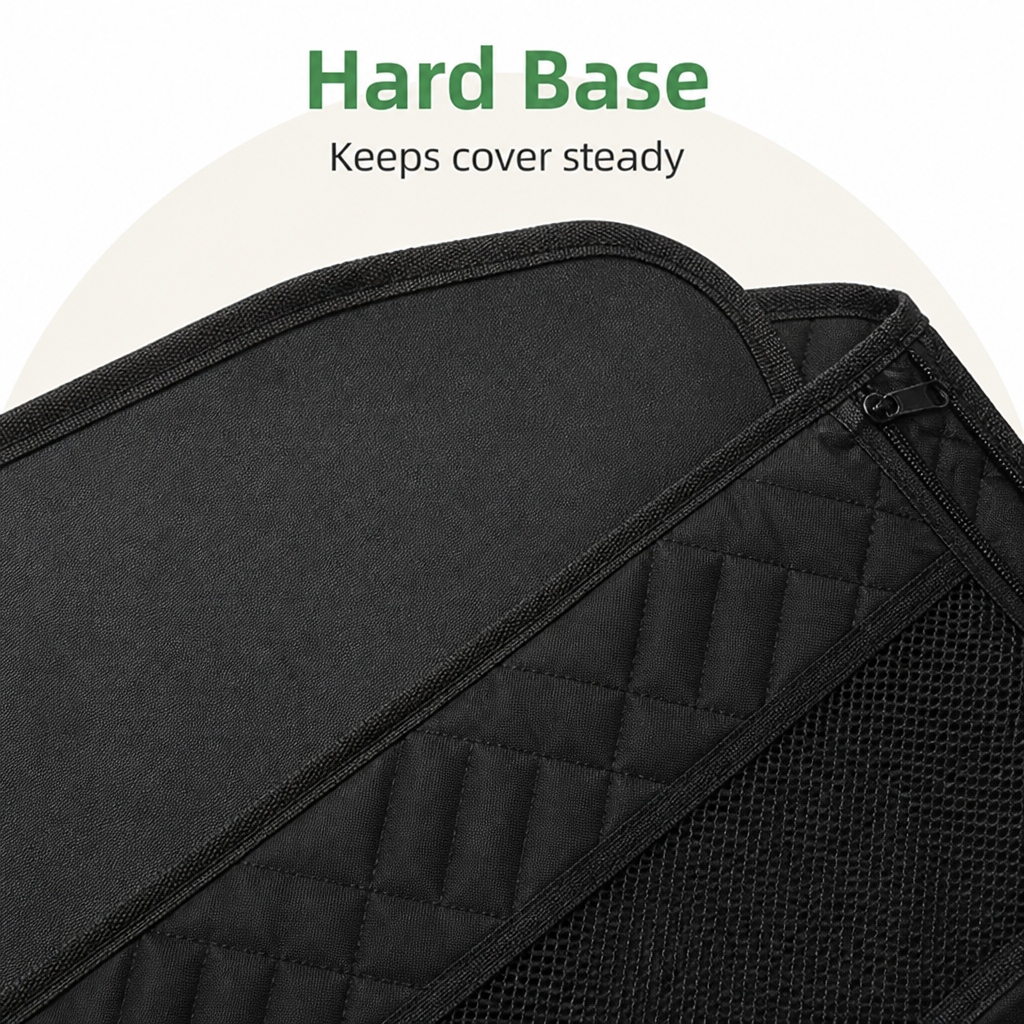 Hard Base & Rear Expanders Car Seat Cover (Large)