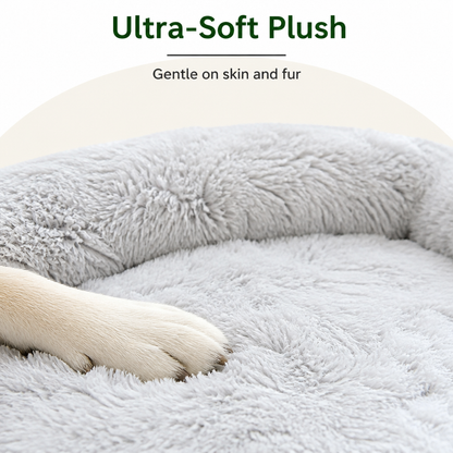 Plush Neck Pillow Pet Sofa Bed (Removable Cover)