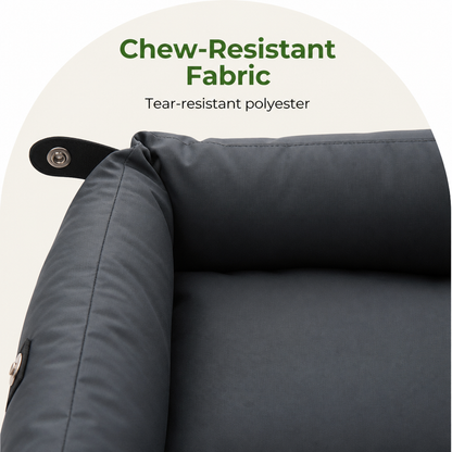Chew-Resistant & Washable Dog Car Seat