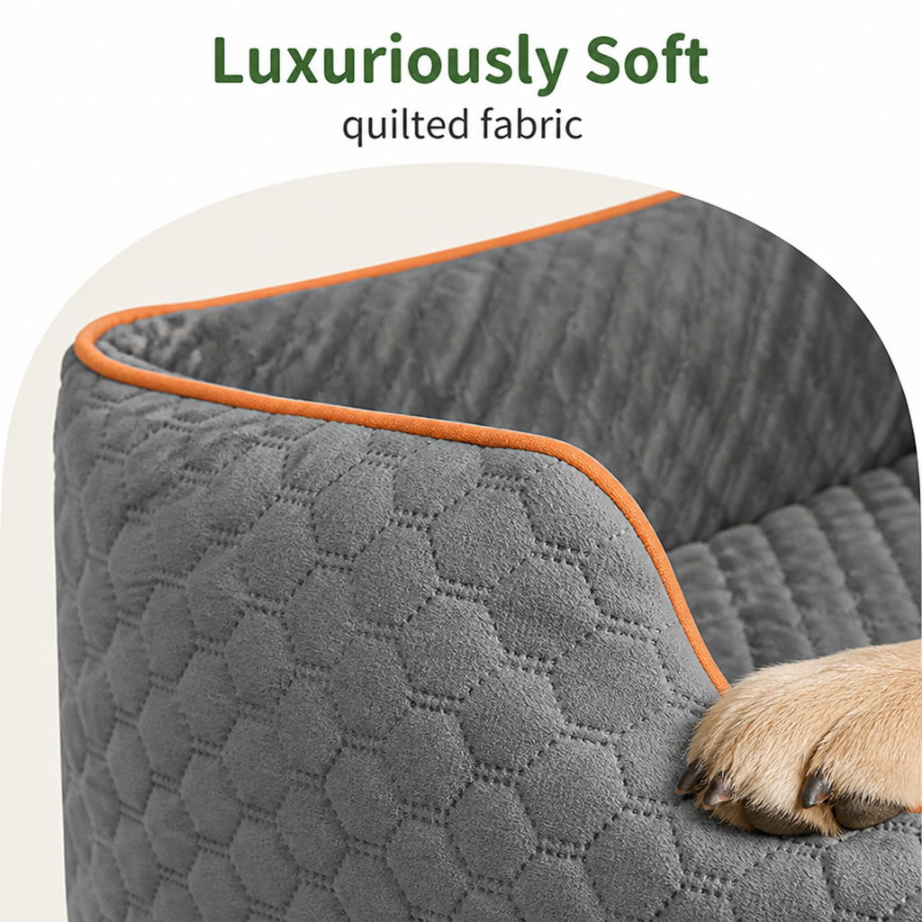 Memory Foam & Washable Cover Car Booster Seat
