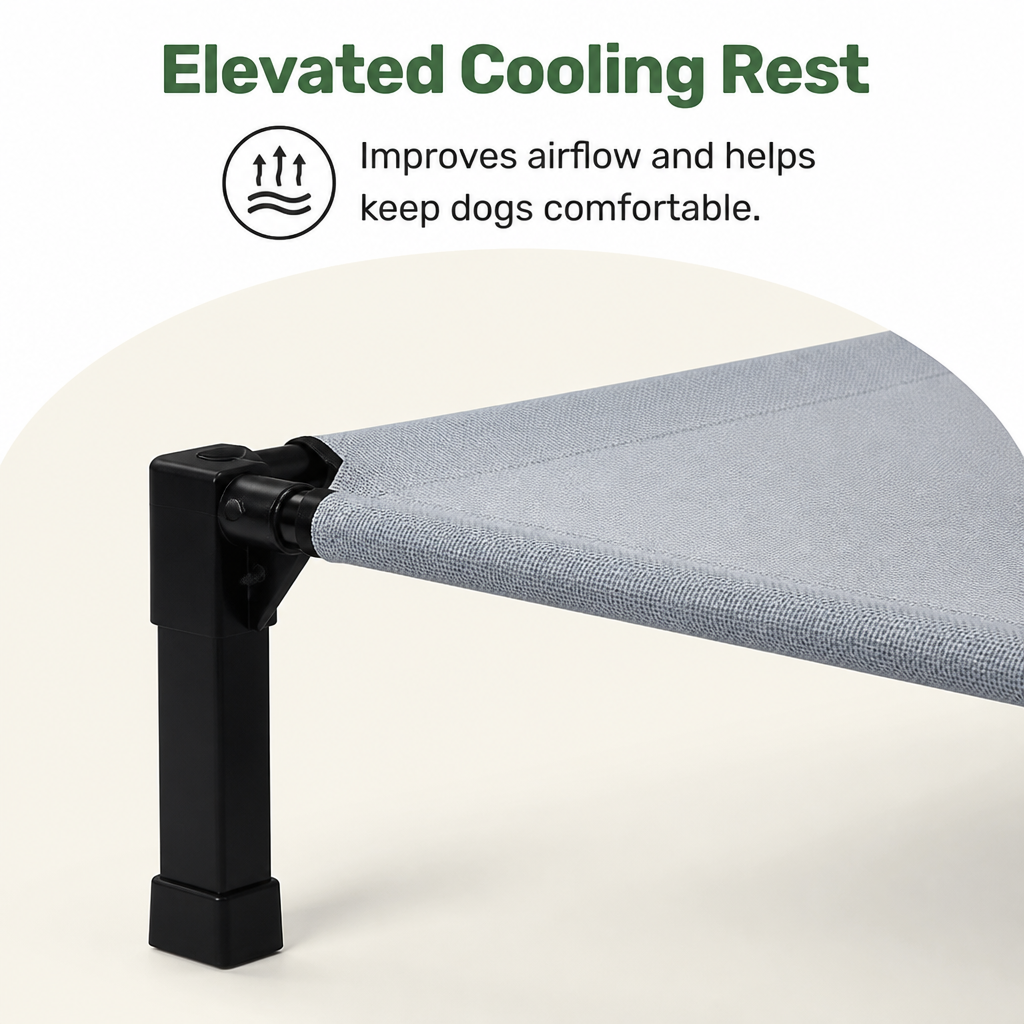 Elevated Cooling Portable Nylon Dog Cot