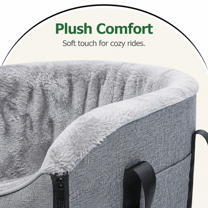 Buckle-Secure & Portable Polyester Pet Car Seat