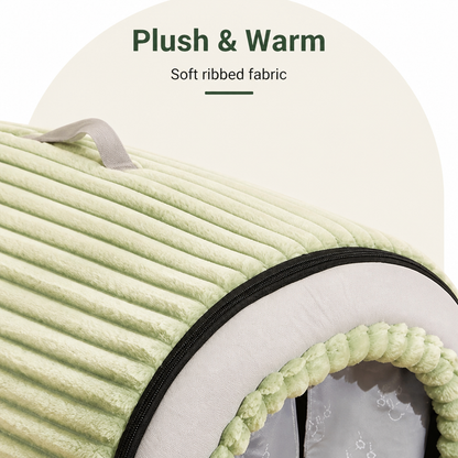 Insulated Washable Pet Cave Bed (Removable Cover)