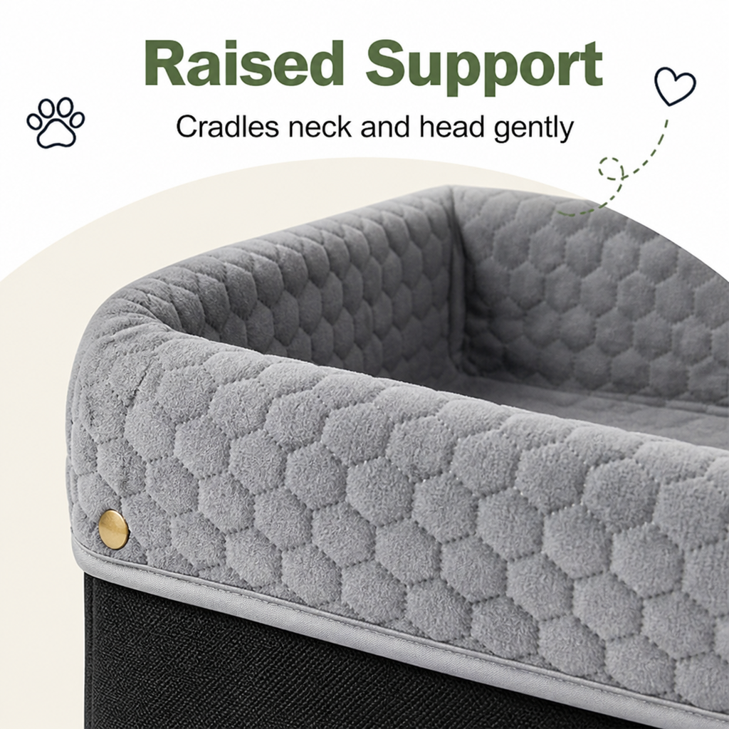 Non-Slip Memory Foam & Adjustable Straps Booster Seat (Removable Cover)