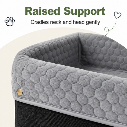 Non-Slip Memory Foam & Adjustable Straps Booster Seat (Removable Cover)