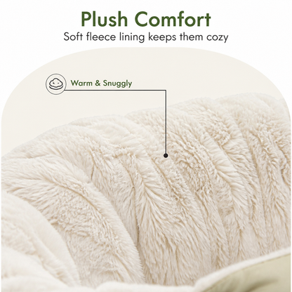 Plush Fleece Car Seat & Travel Carrier