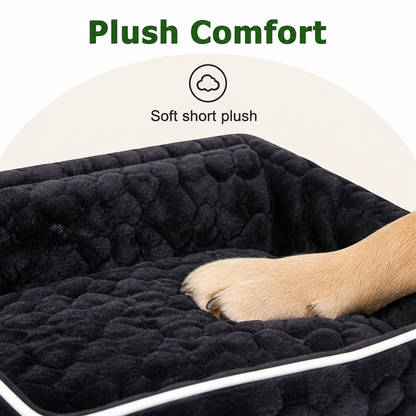Large Washable & Tethered Dog Car Seat