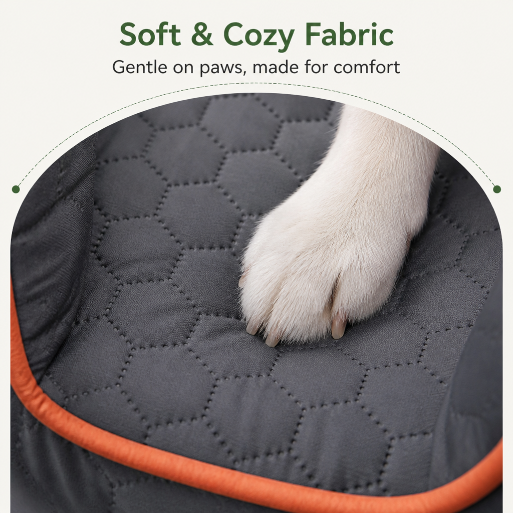 Elevated Removable & Washable Car Booster Seat
