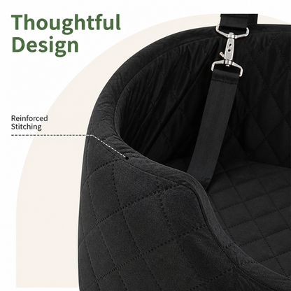 D30 Rebound Sponge Car Seat Booster (Removable Washable Cover)