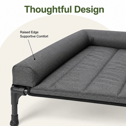 Elevated Cooling Mesh Dog Bed (Removable Pillow-Top)