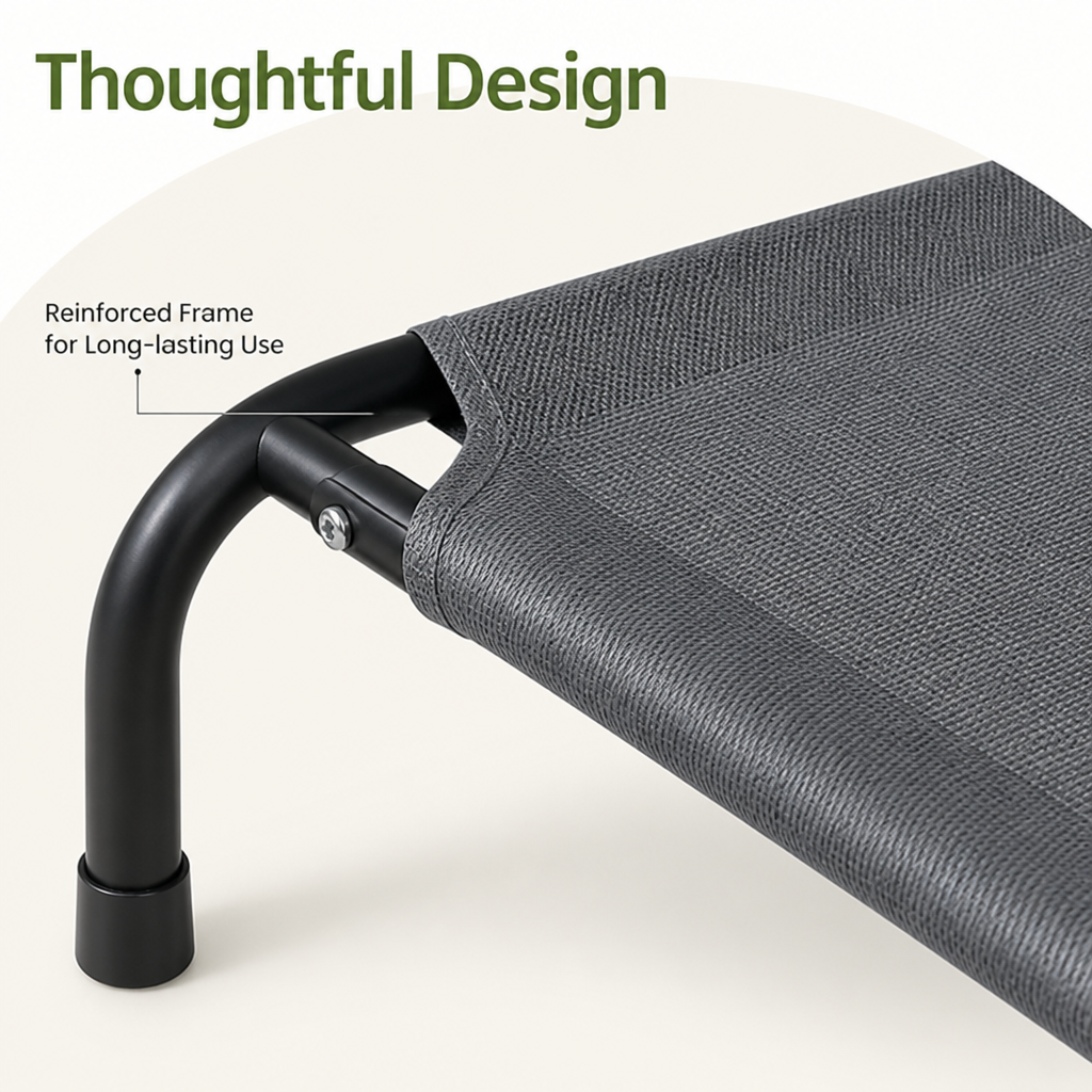 Cooling Breathable Mesh Elevated Dog Bed