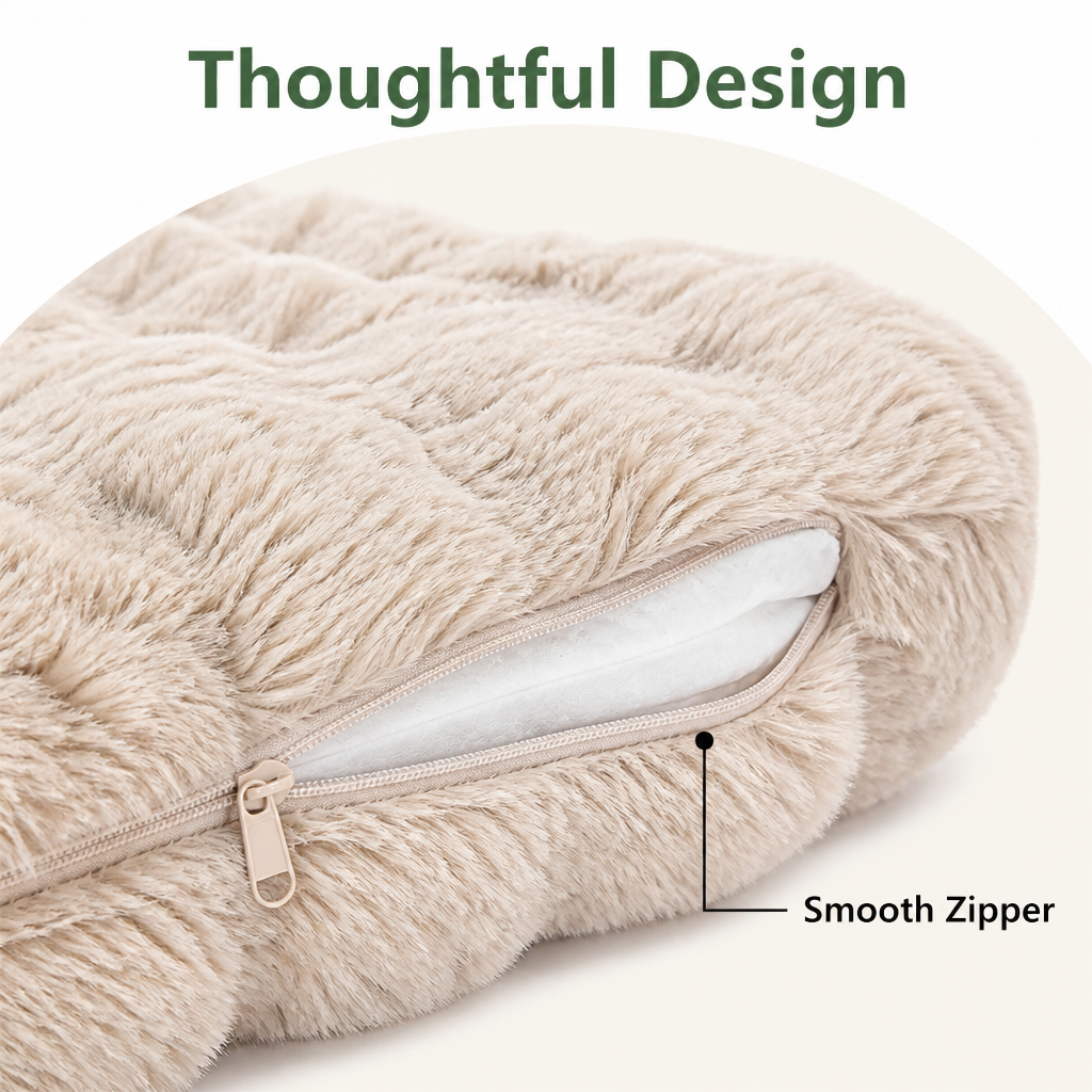 Thick Polyurethane Foam & Removable Cover Dog Bed