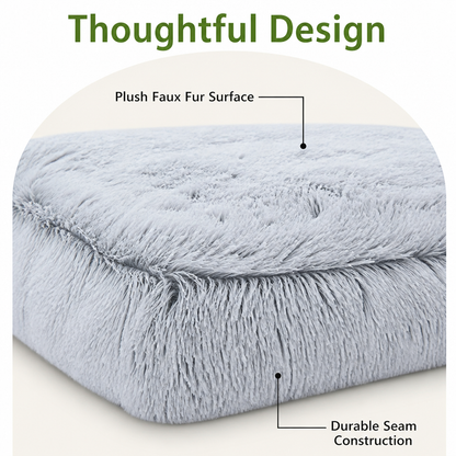 Cozy Plush & Detachable Cover Dog Bed