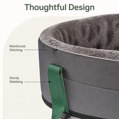Cushioned Nest & Durable Polyester Travel Carrier