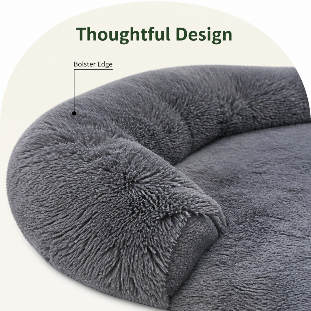 All-Season Fluffy Washable Sofa Bed (Non-Slip Bottom)