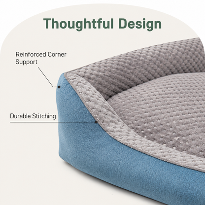 Plush High-Back & Thick Padding Pet Sofa Bed