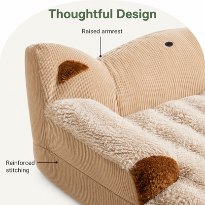 Calming Washable & Non-Slip Sofa Bed (Removable Cover)