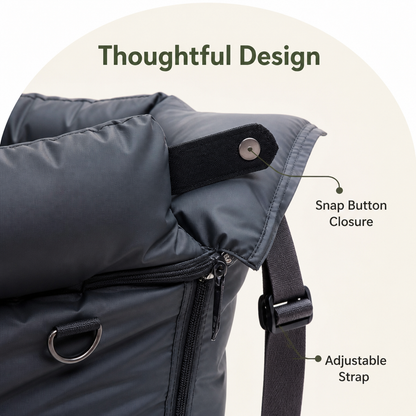 Chew-Resistant & Washable Dog Car Seat