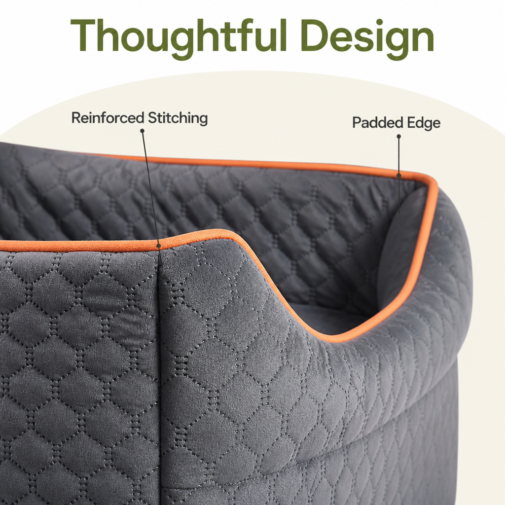 Elevated Removable & Washable Car Booster Seat