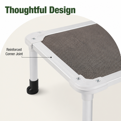 Chew-Proof Aluminum Frame Elevated Dog Bed (Indoor/Outdoor)
