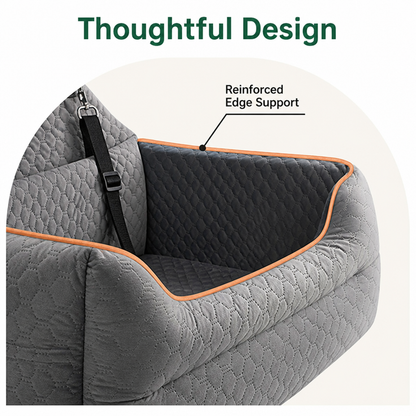Memory Foam & Washable Cover Car Booster Seat