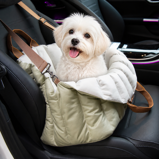 Plush Fleece Car Seat & Travel Carrier