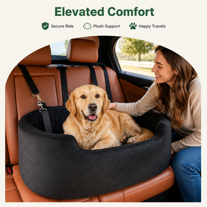 D30 Rebound Sponge Car Seat Booster (Removable Washable Cover)