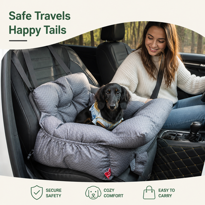 Safety Hook & Buckle Dog Car Seat