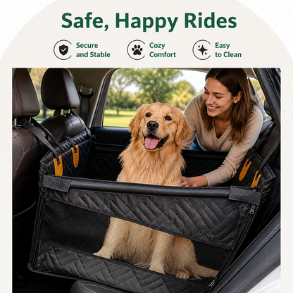 Hard Base & Rear Expanders Car Seat Cover (Large)