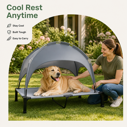 Elevated Cooling Portable Nylon Dog Cot