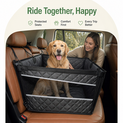 Oxford Fabric & Machine-Washable Car Seat Extender (Storage Pocket)