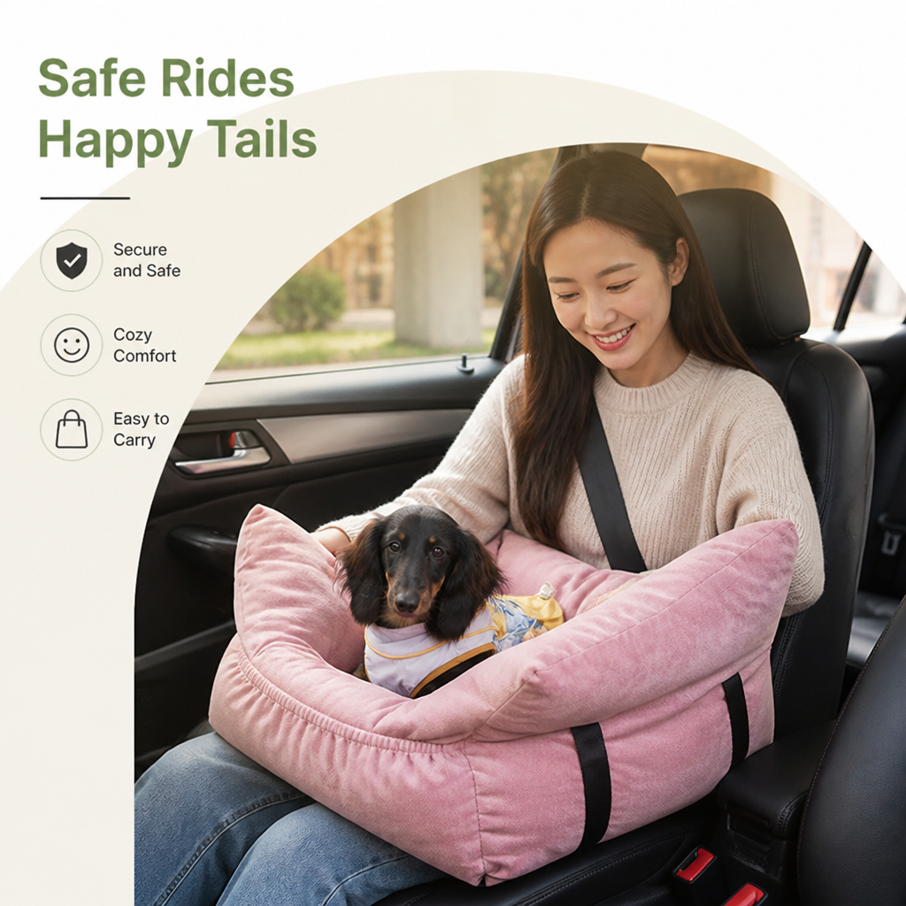 Safety Harness & Multi-Carry Booster Seat (Fits Front & Back Seats)