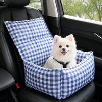 Blue Plaid Thin Backrest Model