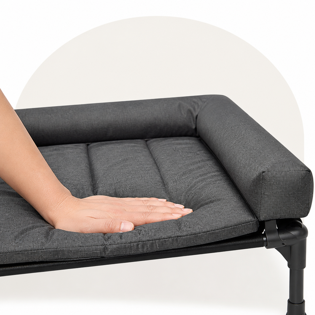 Elevated Cooling Mesh Dog Bed (Removable Pillow-Top)