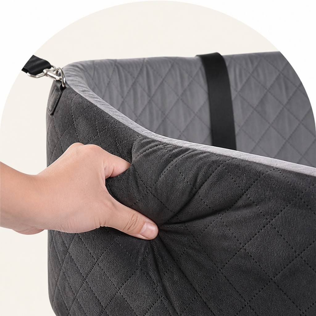 Detachable & Washable Safety Belt Car Booster Seat